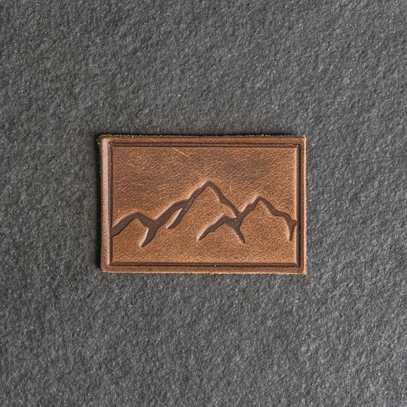 Berge Aufnäher | Optionaler Klettverschluss 3x2 Rechteck Bergkette Wandern Patch Für Rucksäcke &mehr|Weihnachtsgeschenk von OxAndPine