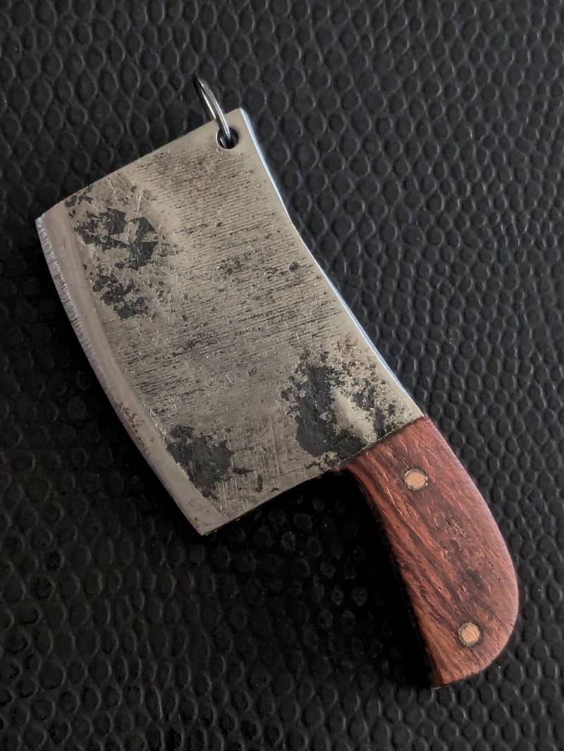 Neunzehnte Jahrhundert Hackbeil Halskette Oder Anstecknadel von OxBrandForge