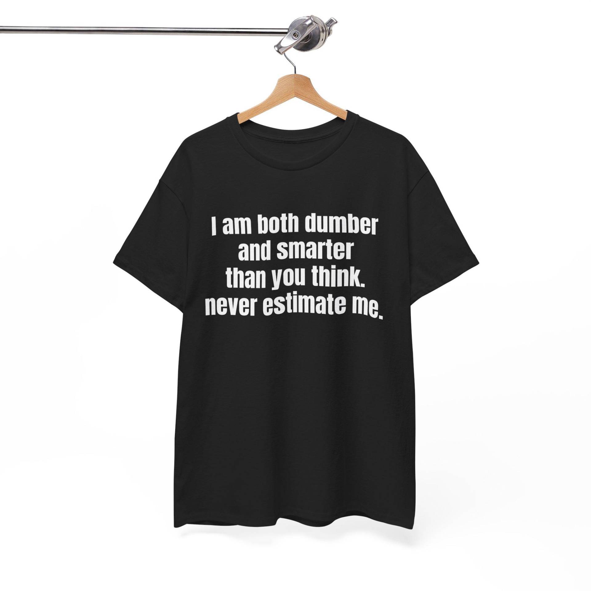 Schätze Mich Niemals T-Shirt, Meme Shirt von OxMoronShop