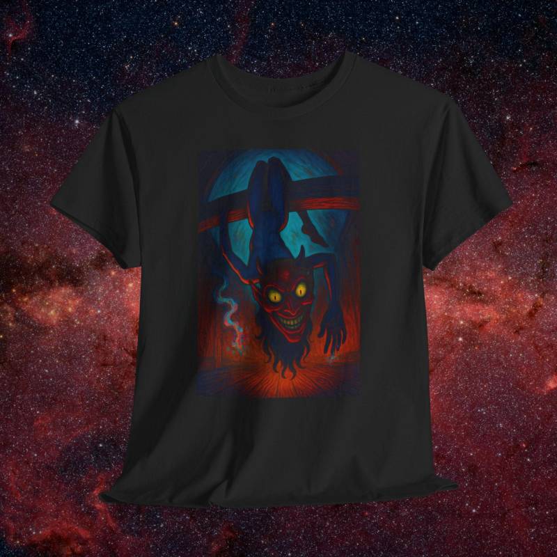 Teufel Maske T-Shirt von OxMoronShop