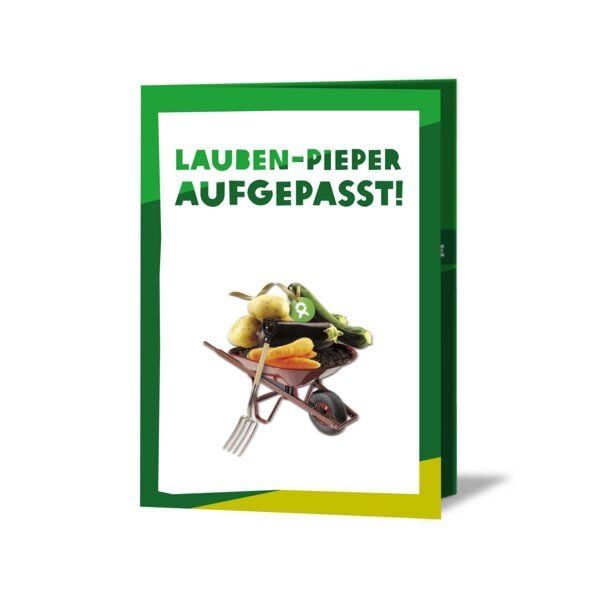 OxfamUnverpackt Spenden-Geschenk "Garten-Set" (Grußkarte mit Magnet) von OxfamUnverpackt