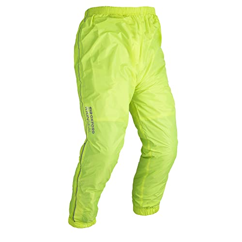 Oxford Products Unisex Hose Rainseal Pant wasserdichte Motorrad-Überhose, Fluo, 31-35 von Oxford