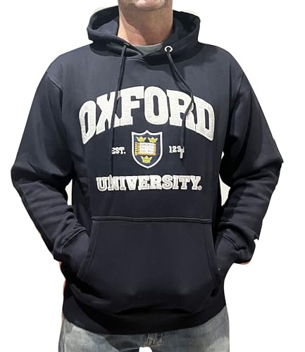 Oxford University Offizieller Kapuzenpullover (DE/NL/SE/PL, Alphanumerisch, XXL, Regular, Regular) von Oxford University