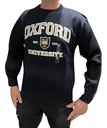 Oxford University Offizieller Sweatshirt (DE/NL/SE/PL, Alphanumerisch, XL, Regular, Regular, Navy Blue) von Oxford University