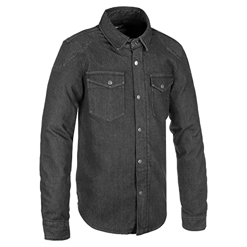 Oxford Herren Reitshirt mit AA-Bewertung Motorrad-Reithemd, Schwarz, XXL Oxford Herren Reitshirt mit AA-Bewertung Motorrad-Reithemd, Schwarz, XXL von Oxford