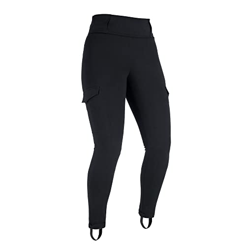 Oxford Products Damen Oxford Super Cargo Motorrad-Leggings, Schwarz, 34 Kurz von Oxford