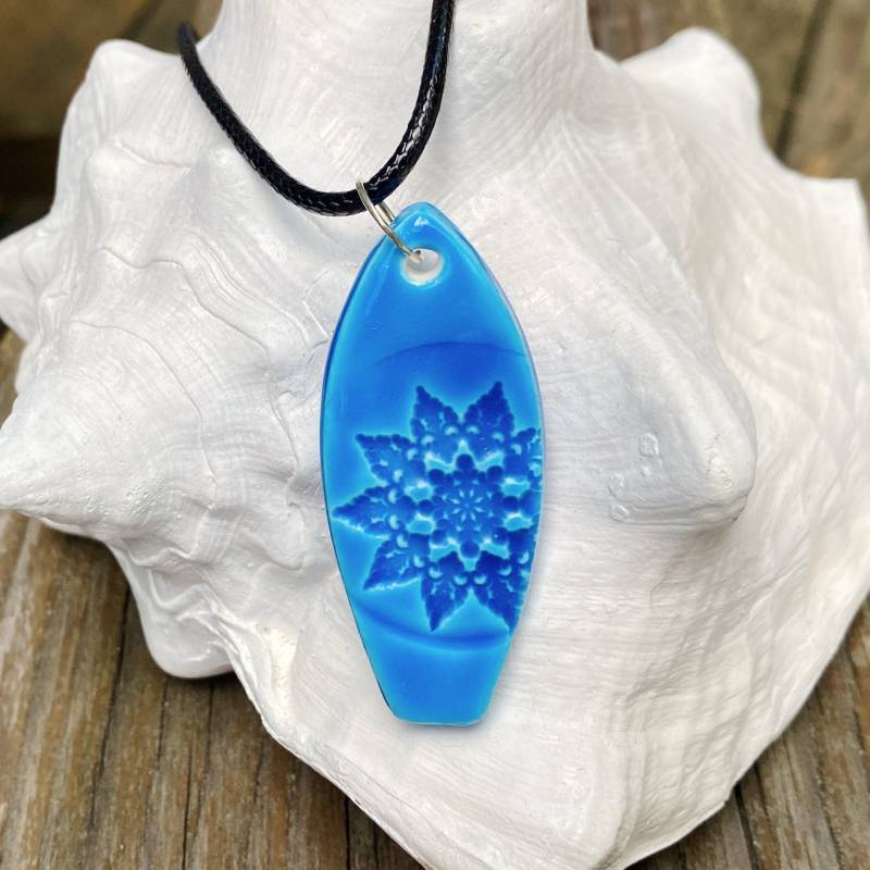 Surfbrett Kette, Anhänger, Schmuck, Strandkette von OxfordCommaStore