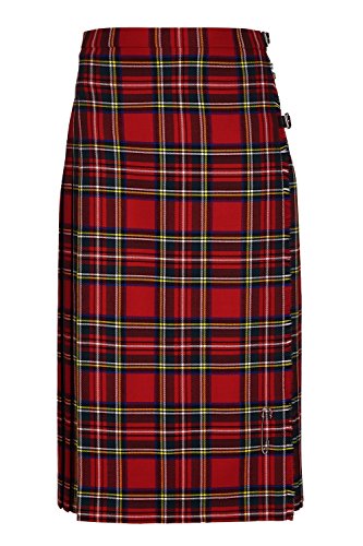 Oxfords Cashmere Klassischer Damen- Kilt aus Reiner Schurwolle. (48, Royal Stewart) von Oxfords Cashmere