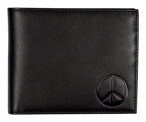 oxmox Leather Geldbörse RFID Schutz Leder 12 cm von Oxmox