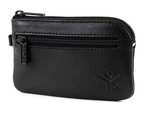 oxmox Schlüsseletui Leder Leather Keyholder Ox Embossed Black von Oxmox