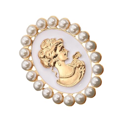 Elegante Blumen-Brosche mit Kamee-Strasssteinen für Schal, Geldbörse, Hut, Perlen, verzierte Anstecknadel für besondere Anlässe und als Geschenk, personalisierte Vintage-Brosche mit Gravur, S, Wie Elegante Blumen-Brosche mit Kamee-Strasssteinen für Schal, Geldbörse, Hut, Perlen, verzierte Anstecknadel für besondere Anlässe und als Geschenk, personalisierte Vintage-Brosche mit Gravur, S, Wie von Oxtxuzdm