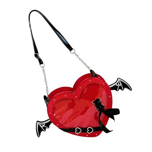 Japanische Stile Itabag Herz Formumhängetasche Süße Bögen Crossbody Fashion Dating Schöne Boten Süße Bögen Schulter Schöner Dating Teenager Japanischer Stil von Oxtxuzdm