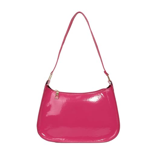 Oxtxuzdm Elegante PU Leder Umhängetasche Für Frauen Und Damen Einzigartige Abend Geldbeutel Büro Unterarmtasche Tasche Handtasche Kleine Schulter von Oxtxuzdm