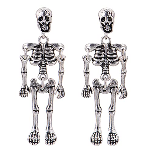 2022 Trendy Ohrringe Europäische Und Amerikanische Mode Für Kreative Punk Retro Skull Roboter Halloween Schmuckgeschenke Roboter Für Frauen von Oxxggkao
