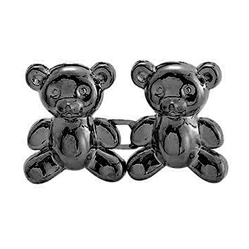 Bären Metall Straffung Taillenknopf Pin Jeans Stifte Jean Straffyer Ersatz Dekorative Schnallen Bärenknopf Schnallen Modisch Verstellbar von Oxxggkao