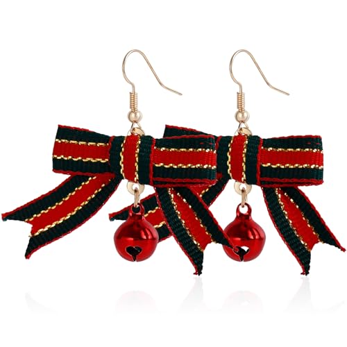Bowknot Ohrringe Drop Ohrschmuck Legierung Weihnachten Dangle Perfekt Für Tägliche Verschleißdates Feiertagsfeiertag Ohrringe von Oxxggkao