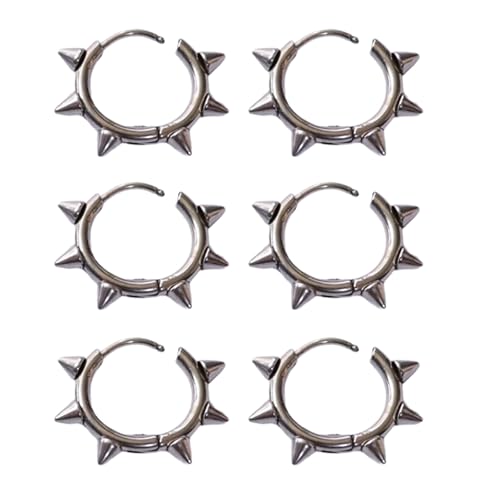 Edelstahlnieten Nieten Bolzen Ohrringe Zeitgenössische Nieten Accessory Mode Forward Ohrschern Ohrdekoration Performances Edelstahlnieten Nieten Bolzen Ohrringe Zeitgenössische Nieten Accessory Mode Forward Ohrschern Ohrdekoration Performances von Oxxggkao