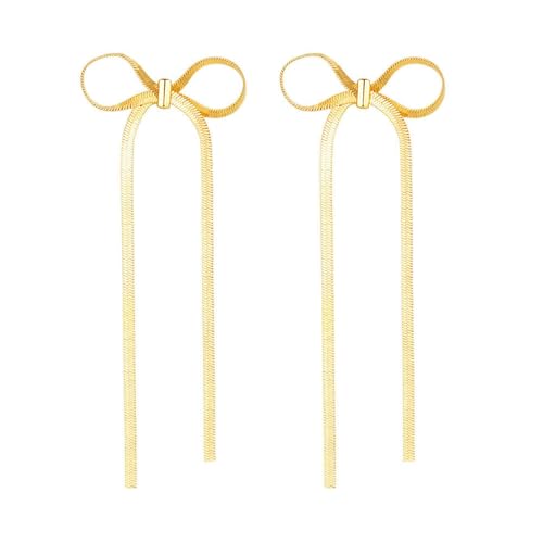 Elegante Bowknot Quasten Ohrringe Stylische Ohrohrschstene Halskette Metalllegierung Dangle Ohrringe Schmuck Geburtstag Für Frauen Elegante Bowknot Quasten Ohrringe Stylische Ohrohrschstene Halskette Metalllegierung Dangle Ohrringe Schmuck Geburtstag Für Frauen von Oxxggkao