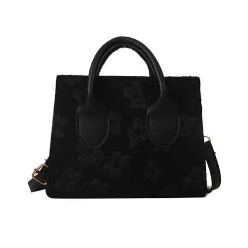 Elegante Schwarze Handtasche Mit Funktionaler Aufbewahrung Mode Vorwärts Mit Unverwechselbarem Stil Praktischer Und Stilvoller Frauen Handtasche Vintage & Funktionaler Geldbeutel Stilvoller Und Tasche von Oxxggkao