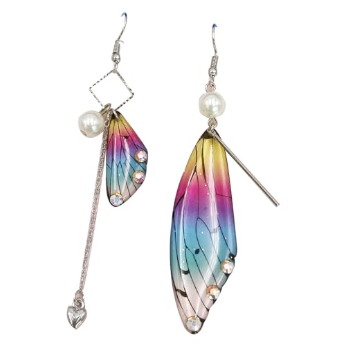 Fairy Cicada Schmetterlingsflügel Ohrringe Fantasie Quasten Schmuckverstärker Farbenfrohe Pailletten Langrop Schmetterlingsflügel Für Frauen Dangeln Schmuck Hochzeit Mit Mädchen Fairy Cicada Schmetterlingsflügel Ohrringe Fantasie Quasten Schmuckverstärker Farbenfrohe Pailletten Langrop Schmetterlingsflügel Für Frauen Dangeln Schmuck Hochzeit Mit Mädchen von Oxxggkao