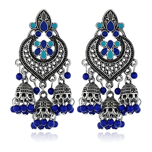 Klassiker Jhumki Drop Ohrringe Indian Bollywood Schmuck Dekoratio Dangle Ohrring Charme Für Frauen Mädchenklasse Hoop Für Frauen Set Klassiker Jhumki Drop Ohrringe Indian Bollywood Schmuck Dekoratio Dangle Ohrring Charme Für Frauen Mädchenklasse Hoop Für Frauen Set von Oxxggkao