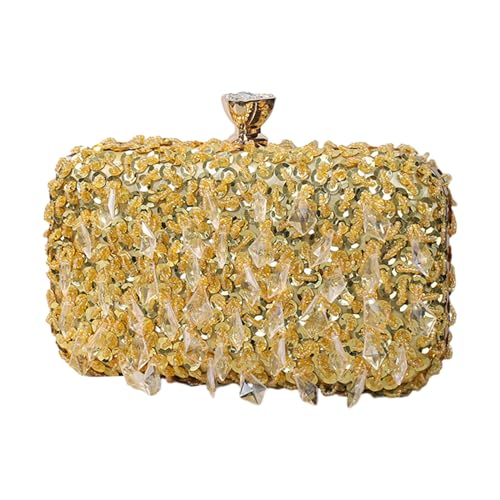 Lady Geldbeutel Handgefertigte Perlen Hochzeitskupplung Handtasche Für Frauen Mädchen Schulter Crossbody Taschen Fashion Taschen Abendbeutel Abendparty Handtasche von Oxxggkao