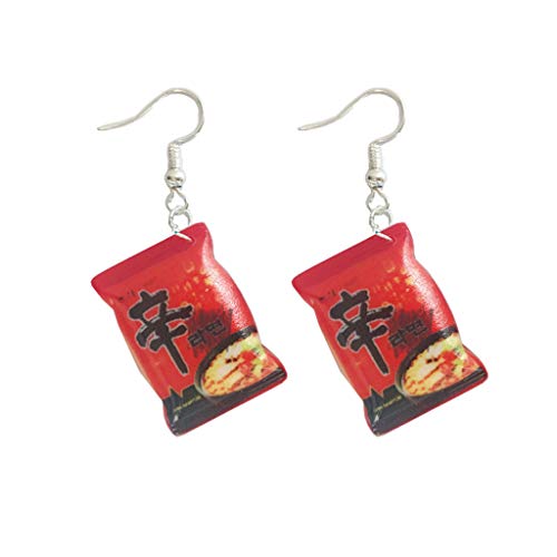 Lustige Kleine Simulation Nudel Drop Ohrringe Neuheit Chili Food Drop Haken Dangle Schmuck Ohrringe Für Mädchen Gold Lustige Kleine Simulation Nudel Drop Ohrringe Neuheit Chili Food Drop Haken Dangle Schmuck Ohrringe Für Mädchen Gold von Oxxggkao