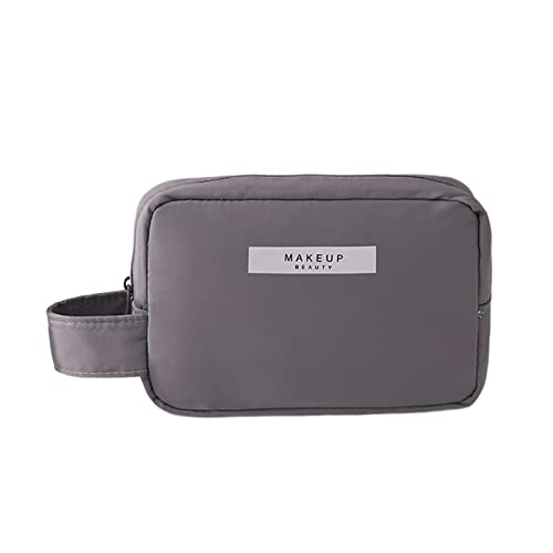 Make-up-Tasche, tragbar, Reise-Kosmetiktasche, wasserdicht, multifunktional, mit Reißverschluss, Kulturbeutel für Damen, einfache modische Aufbewahrungsbox, Handtasche, Schutzhülle, Organizer von Oxxggkao