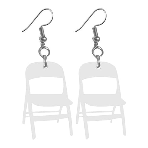 Modestuhl Ohrringe Für Frauen Acrylklapper Mädchen Statement Schmuck Modestuhl Ohrringe Für Frauen Acrylklapper Mädchen Statement Schmuck von Oxxggkao