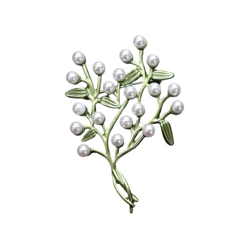 Modische Charm-Brosche, modische Pflanze, schöne Abzeichen, Legierung, Textur, für den täglichen Gebrauch oder als Geschenk, Wald-Pin, Einheitsgröße, Wie beschrieben von Oxxggkao