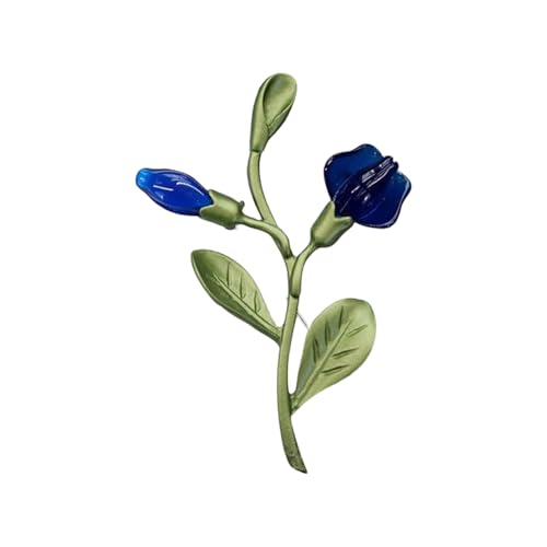 Modische Charm-Brosche, modische Pflanze, schöne Abzeichen, Legierung, Textur, für den täglichen Gebrauch oder als Geschenk, Wald-Pin, Einheitsgröße, Wie beschrieben von Oxxggkao