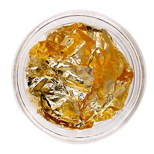 Nagelfolie Papier Gold Silber Roségold Glitter Flohes Kunst Holographischer Maniküre Nagel von Oxxggkao