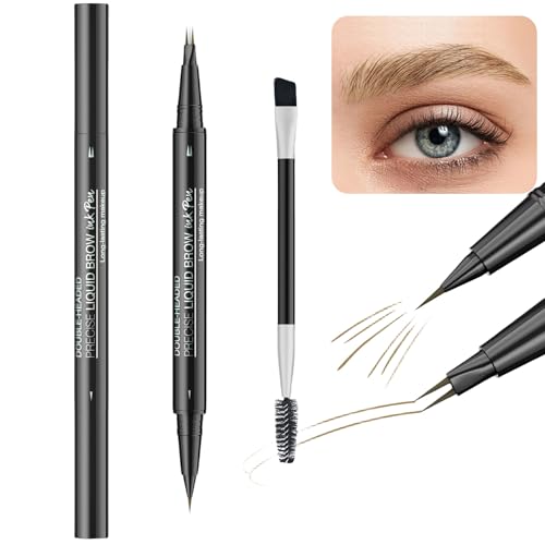 Natürlich Aussehendes Augenbrauenstift Und Pinselset Mit Doppelspitzen Kosmetisches Werkzeug Für Tägliche Make Up Oder Make Up Für Besondere Anlässe von Oxxggkao