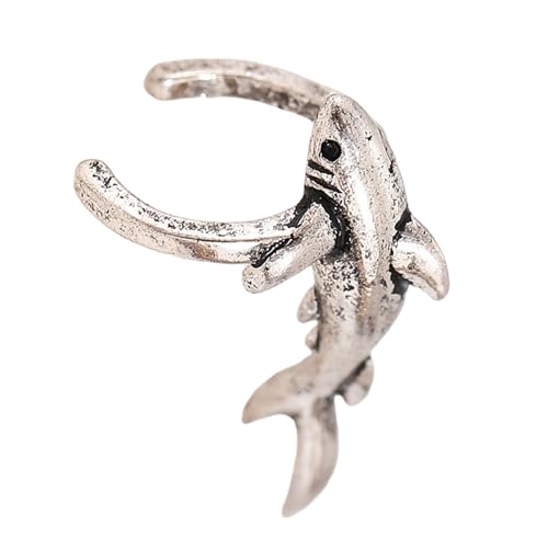 Novelty Fishes Designs Ohrmanschette Accessoire Mode Forward Fishes Manschettenkupper Für Komfort Und Langfristige Verschleiß Modischer Clip Novelty Fishes Designs Ohrmanschette Accessoire Mode Forward Fishes Manschettenkupper Für Komfort Und Langfristige Verschleiß Modischer Clip von Oxxggkao