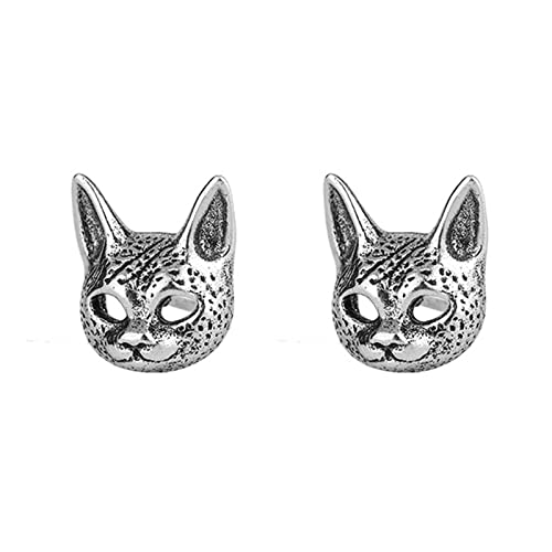 Ohrringe Punkstil Haarlose Katzenohrstollen Coole Vintage Antike Rockkatze Ohrring Schmuckgeschenke Frauen Männer Retro Halloween Ohrringe Baumeln Für Frauen Ohrringe Punkstil Haarlose Katzenohrstollen Coole Vintage Antike Rockkatze Ohrring Schmuckgeschenke Frauen Männer Retro Halloween Ohrringe Baumeln Für Frauen von Oxxggkao