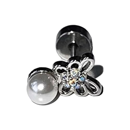 Ohrstifte Y2K Schmetterlingsform Stollen Ohrringe Mode Schmuck Bolzen Legierungsmaterial Für Frauen Mädchen Teenager Schmetterlingsschrauben Ohrringe von Oxxggkao