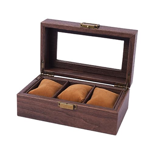 Oxxggkao 2/3/6/10/12 Slot Watch Storage Box Holzfäller Displayhalter Mit Klaren Deckelorganisatoren Für Frauen Und Männer Uhren Anzeigehalter Für Männer von Oxxggkao
