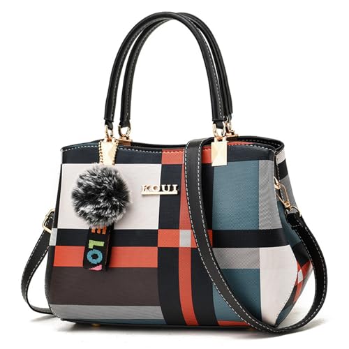 Oxxggkao 2023 Crossbody Bag Vintage Schulter Für Frauen Modemessenger Mit Haarball Tasche Handtasche Vielseitiges Leder Verleiht Jedem Outfit Einen Hauch Von Mode von Oxxggkao