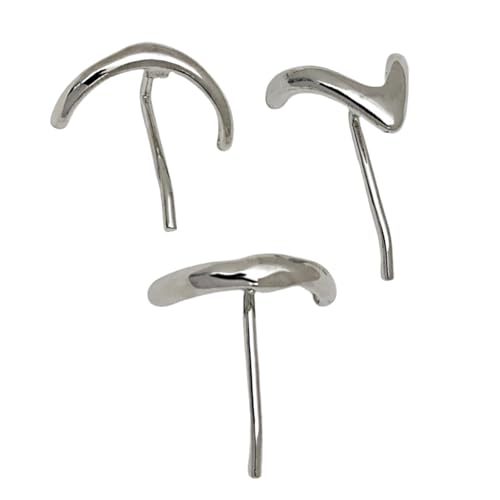 Oxxggkao 3pcs Haarverschluss Legierungs Styling Clip Metallklemmen Dekorative Accessoires Für Hoch Entwickelte Looks Keine Slip Haarstifte von Oxxggkao