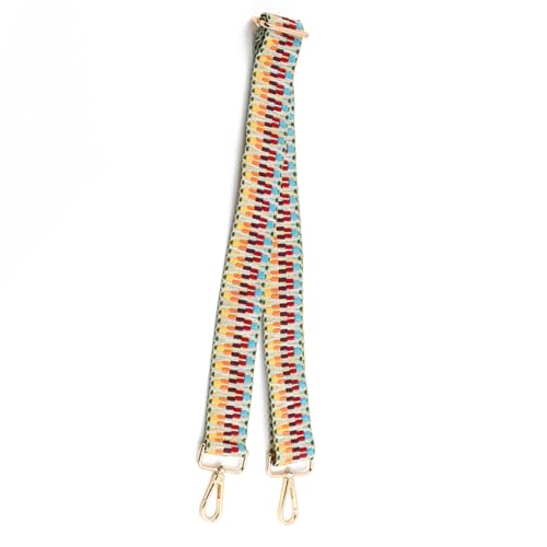 Oxxggkao 47 Zoll Schultergurt Breiter Bandtasche Mit Schnalle Für Lady Geldbörse Crossbody Ethnic Schultergurte Beutel von Oxxggkao