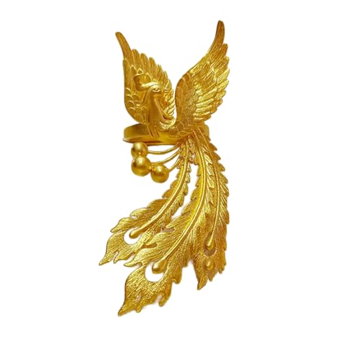 Oxxggkao Atemberaubende Spitze Fenghuang Accessoire Komplizierte Spitzenmuster Ringe Schmücken Für Modische Forward Individuen Muster von Oxxggkao