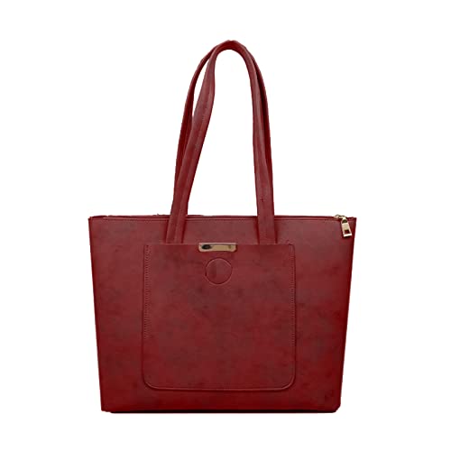 Oxxggkao Damen Top Handle Satchel Bag Retro Schultertaschen PU Leder Handtaschen Große Kapazität Tote Herbst Winter Dating Damen Satchel Retro Tote Casual Schultertaschen Weiche PU Leder Handtaschen von Oxxggkao