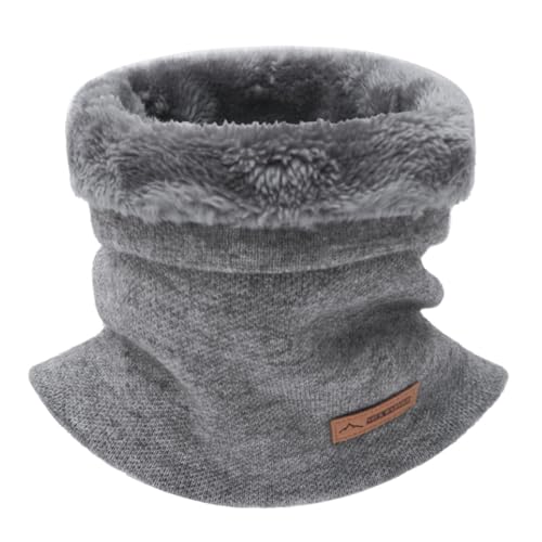 Oxxggkao Dicker Hals Gamasche Innenplüsch Halsschlauch Schal Winter Halswärmer Elastischer Halskragen Outdoor Abenteuer Ski Schal von Oxxggkao