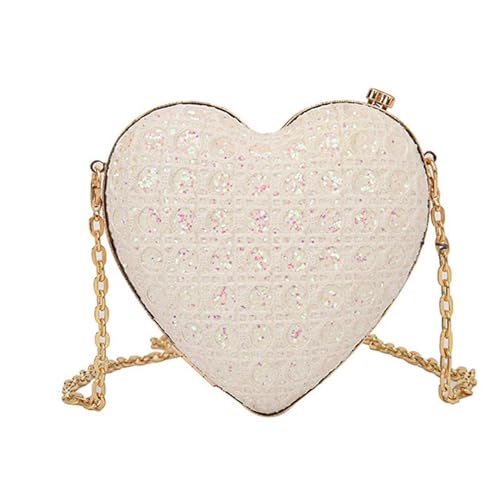 Oxxggkao Elegantlove Geformte Abendbeutel Crossbody Clutch Sparkling Schulter Für Stilvolle Trendige Einzelne Schulter von Oxxggkao