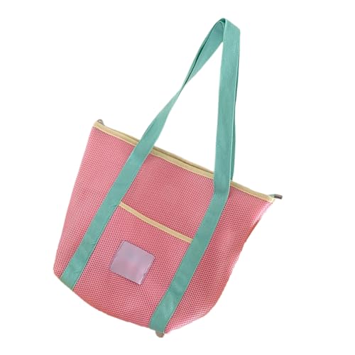 Oxxggkao Faltbare Reisetaschen Mit Mesh Design Leichtes Tragbares Umhängetasche Urlaubshandtasche Für Beach Outdoor Essentials Turnierbeutel von Oxxggkao