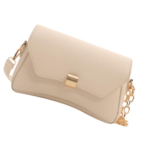Oxxggkao Frauen Bag Kette Schulter PU Leder Achselhöhle Damen Pendeln Stilvolle Crossbody Damen Achsel Frauen Mode Achsel PU Leder Crossbody Stilvolle Schulter von Oxxggkao