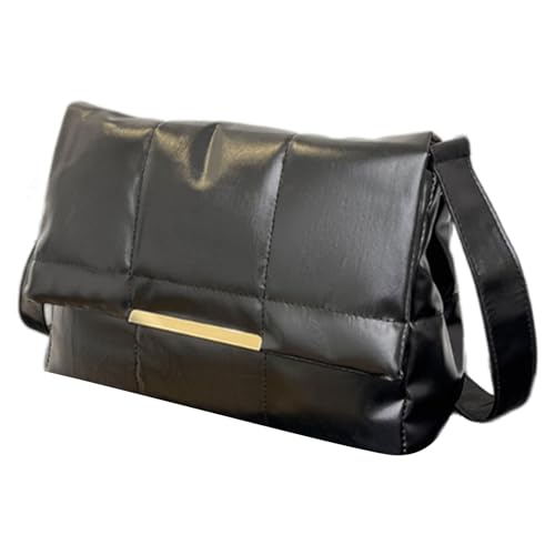 Oxxggkao Frauen Tasche Gesteppt Crossbody Große Kapazität Schulter Einkaufshandtasche PU Leder Boten Für Alltägliche Frauen PU Leder Schulter Platz Großer Kapazität Crossbody von Oxxggkao