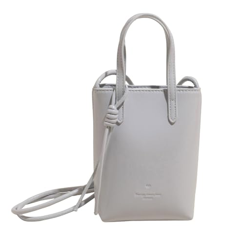 Oxxggkao Frauen Tasche Retro Crossbody Feste Farbschulter Telefon PU Leder Top Handtasche Für Alltägliche Arbeit Frauen Crossbody Retro Schulter PU Leder Handtasche Mode Pendeln von Oxxggkao