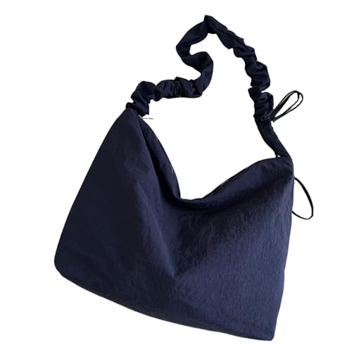 Oxxggkao Frauen Umhängetasche Faltenwolken Feste Farbe Crossbody Großkapazität Messenger Einkaufen Tägliche Festkörperkreuzkörper Für Frauen Große Kapazität Schulter Pendeln von Oxxggkao