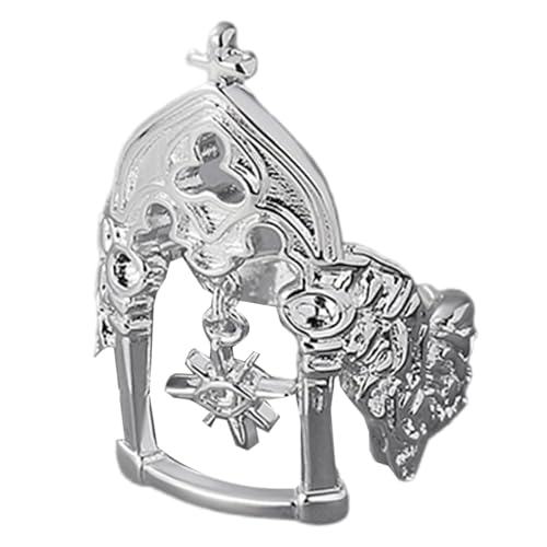 Oxxggkao Gothic Styles Alloy Offene Ringe Mit Mysteriösen Schlössern Verstellbare Fingerband Für Männer Und Frauen Unisex Party Accessoire Unisex Accessoires Oxxggkao Gothic Styles Alloy Offene Ringe Mit Mysteriösen Schlössern Verstellbare Fingerband Für Männer Und Frauen Unisex Party Accessoire Unisex Accessoires von Oxxggkao
